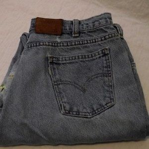 LEVIS Light Blue  Straight Leg Womens Jeans sz-18